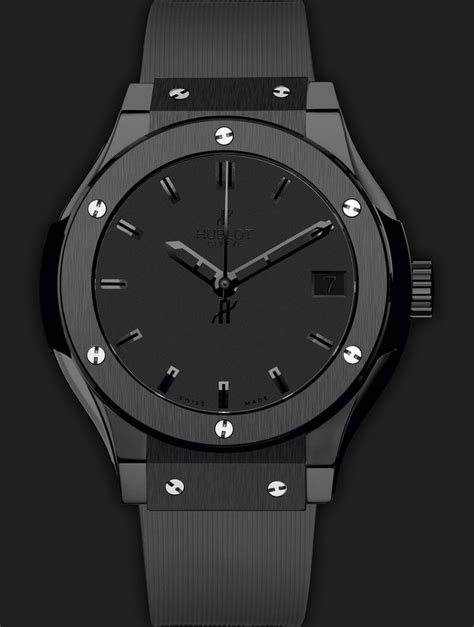 Hublot black watches